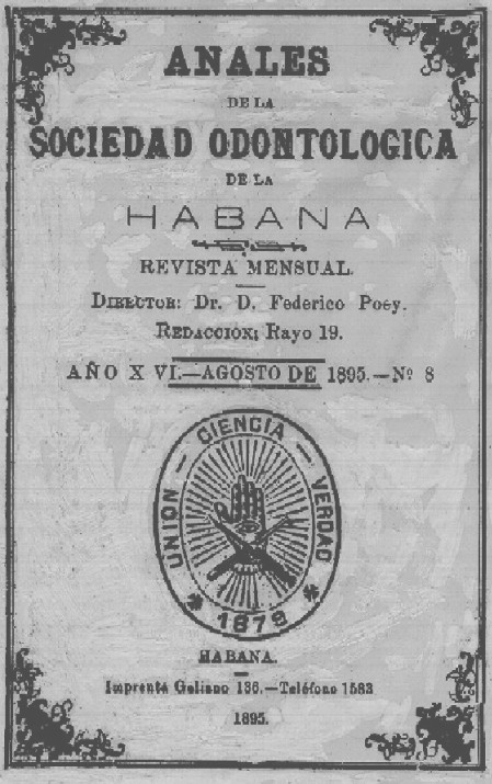 Primera revista de Estomatología