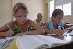 Escuela de alumnos ucranianos en Tarar
