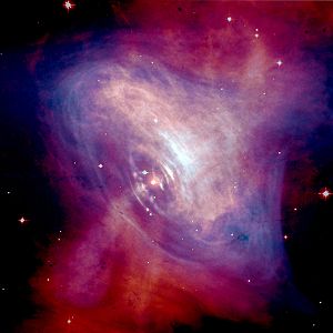 Pulsar de la zona central de la nebulosa del Cangrejo