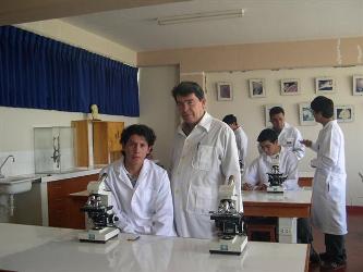 En una clase taller en la Universidad de Tacna