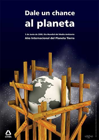 Logo del Da Mundial del Medio Ambiente 2008