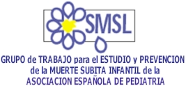 Logo Grupo de trabajo para el estudio de la muerte sbita infantil de la Asociacin Espaola de Pediatra