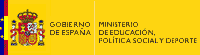 Logo del Ministerio de Educación, Política Social y Deporte. Gobierno de España.