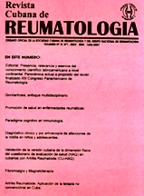 revista cubana de reuamtologa