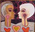 "Los Amantes" (diptico)