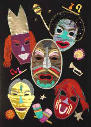 " Máscaras de Carnaval ”