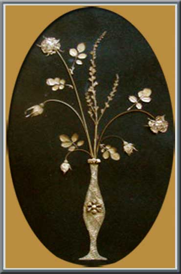 Flores doradas
