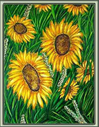 “Girasoles”, “Serie somos uno solo”