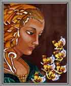  “Entre flores”