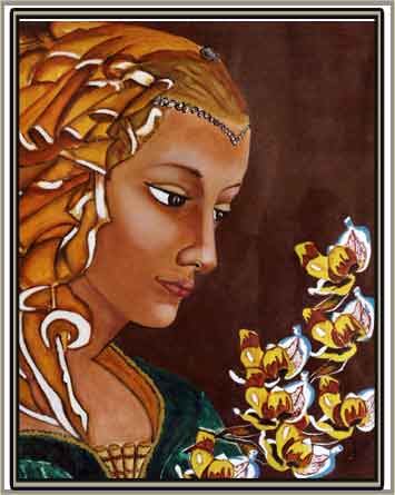 ”Entre flores”