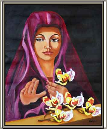 “Virgen de las flores&”