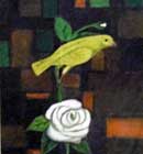 La rosa blanca y el canario amarillo
