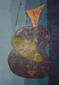 Violonchelo y Pincel