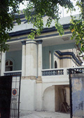 Imagen de la casa que ocupa la sede de Infomed, 1992